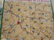 La carte touristique de la région de Remiremont